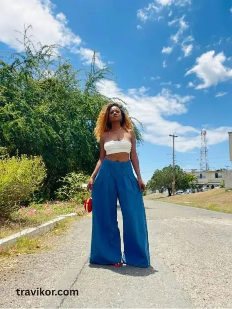 Tank- Top -+- Wide-Leg -Linen -Pants