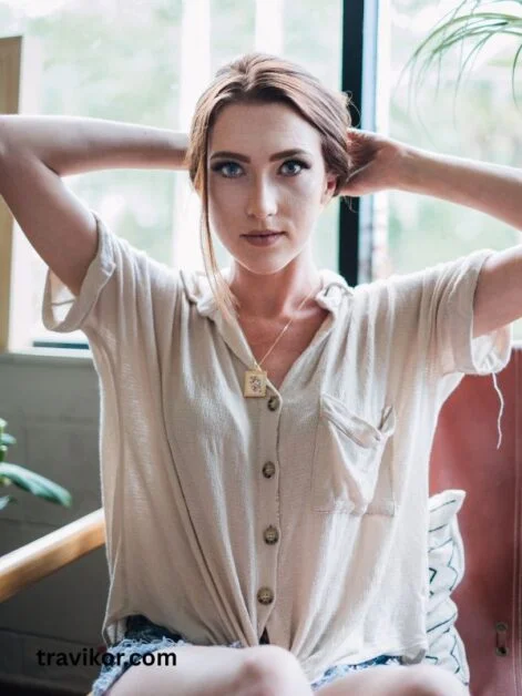 Linen- Button-Up- Shirt + High-Waisted- Shorts