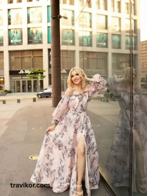 Flowy -Floral -Maxi -Dress